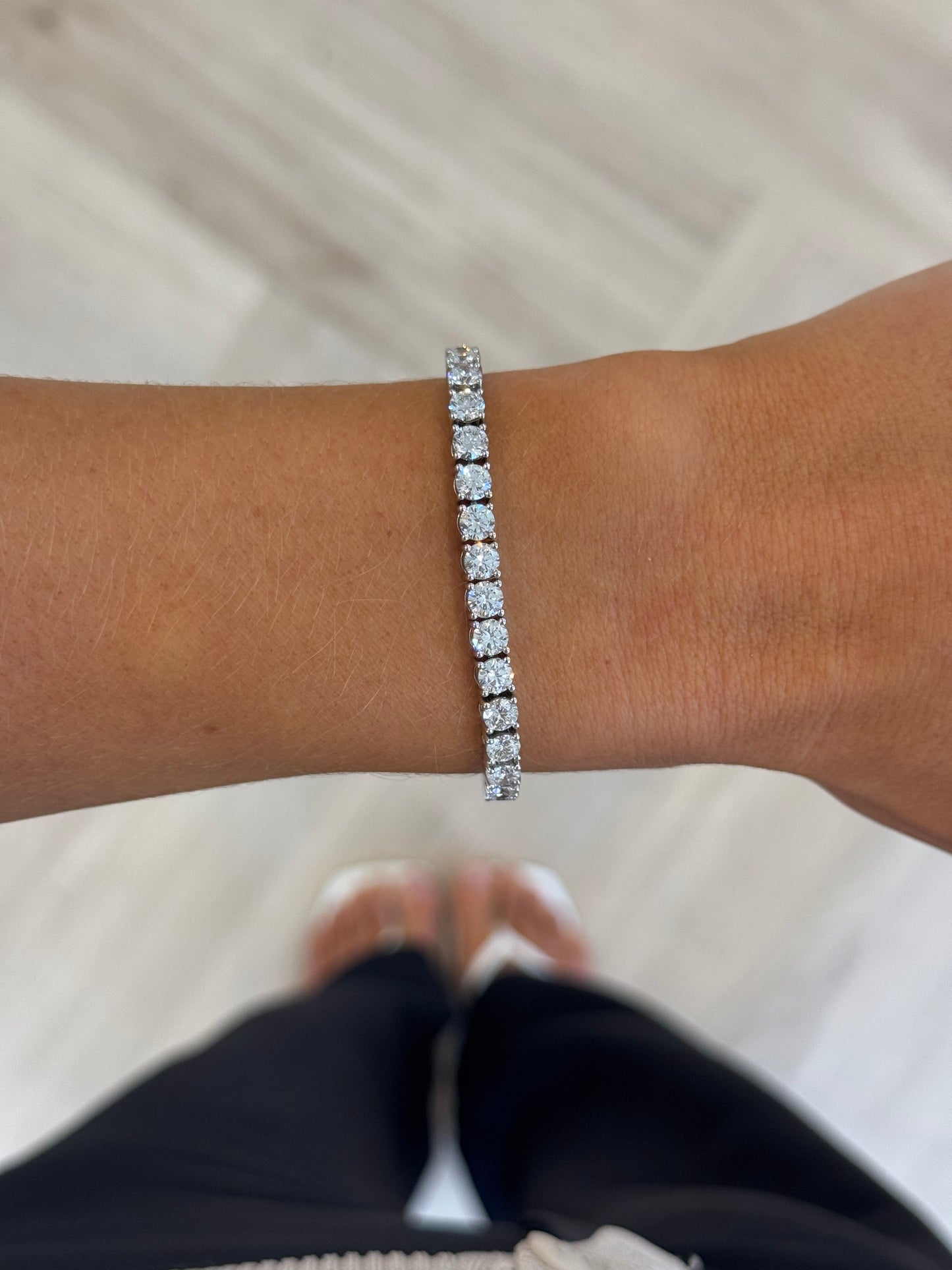 10.00 ct. tw. Classic Diamond Tennis Bracelet