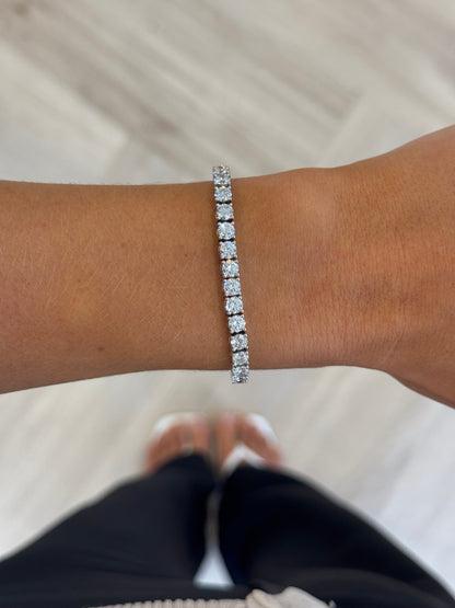 10.00 ct. tw. Classic Diamond Tennis Bracelet