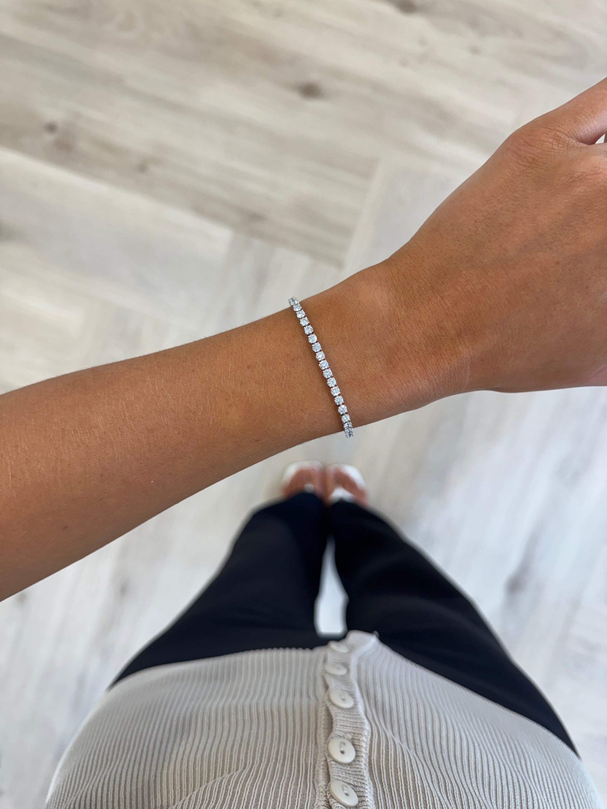 5.00 ct. tw. Classic Diamond Tennis Bracelet