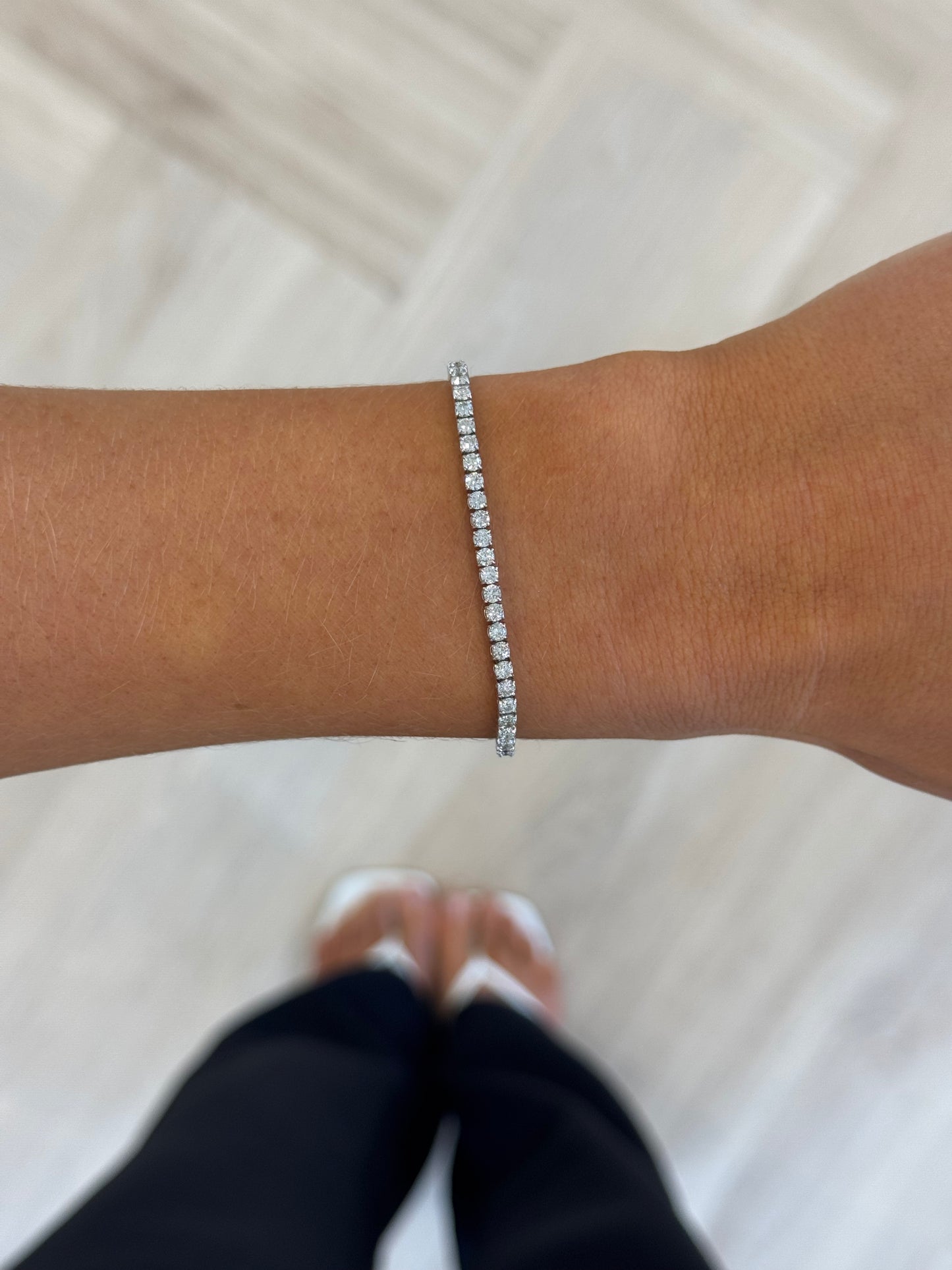 3.50 ct. tw. Classic Diamond Tennis Bracelet