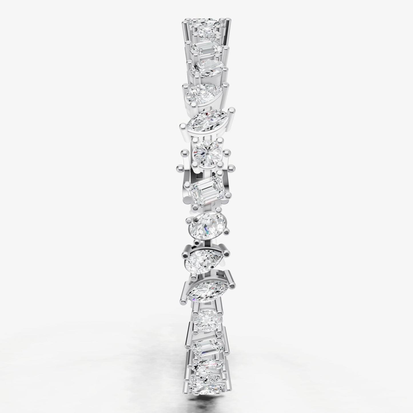 7.00ct Fancy Diamond Tennis Bracelet