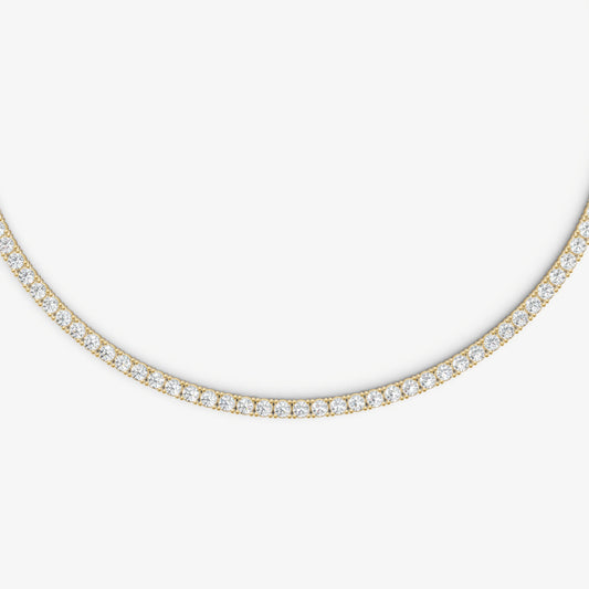 15.00ct Total Diamond Weight Tennis Necklace