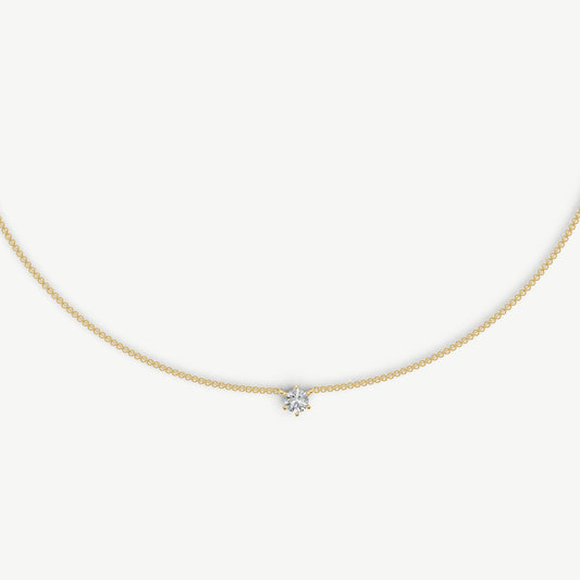 0.50ct Floating Diamond Necklace