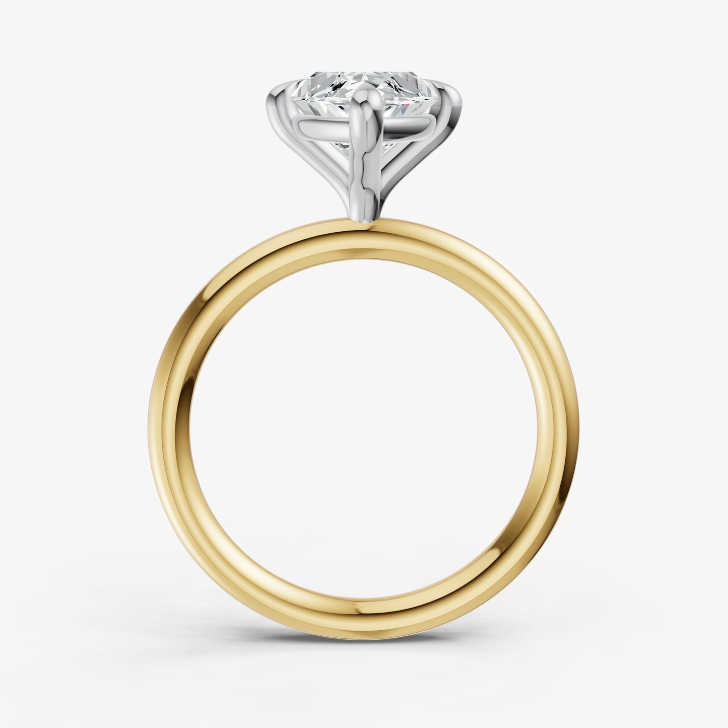 Marquise Compassss Claw Solitaire