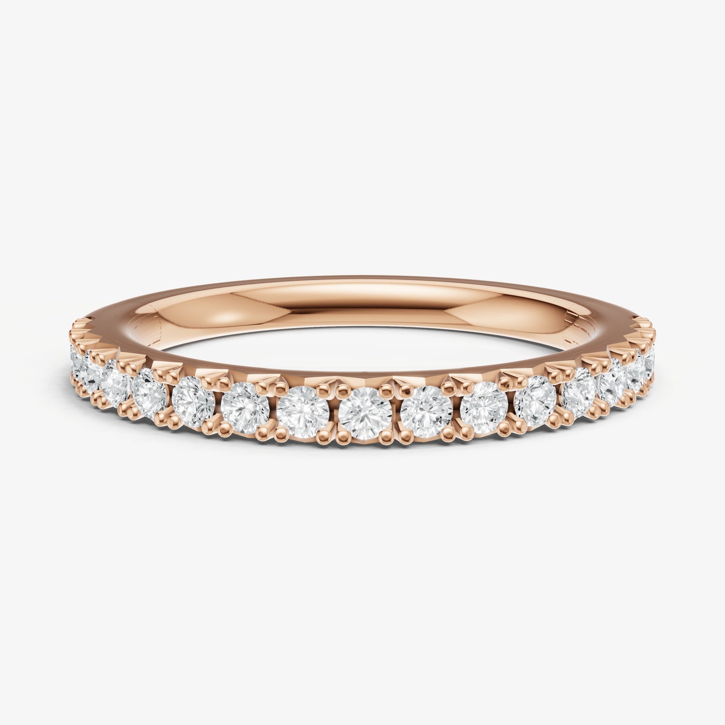 PavŽ Set Round 0.02ct (2pt) Diamond Band