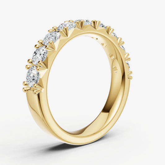Pavé Set Round 15pt Diamond Band