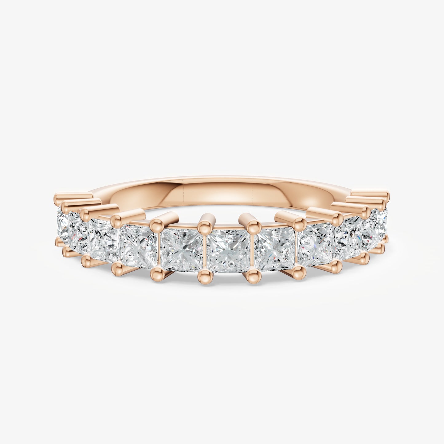 Prong Set 0.10ct (10pt) Diamond Band