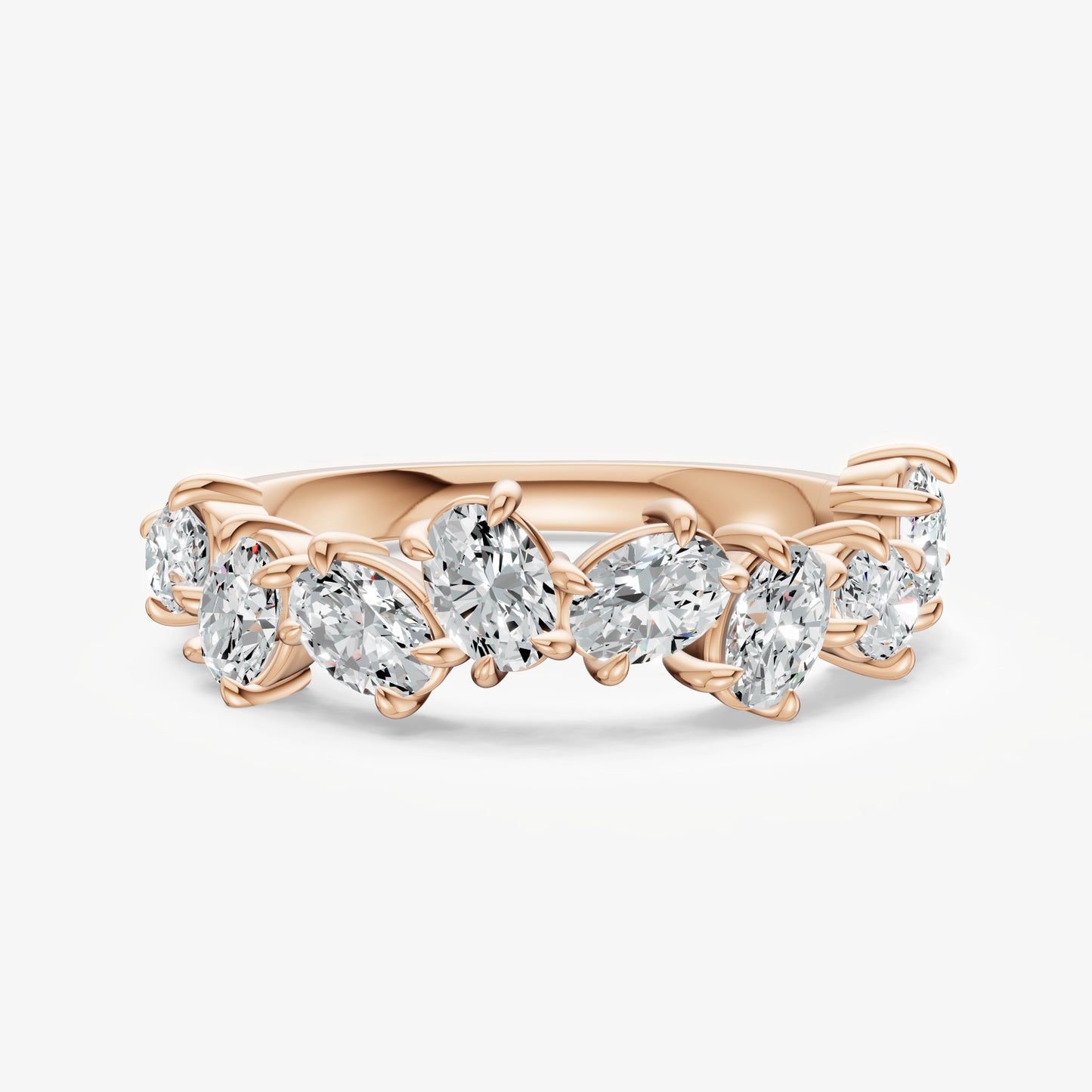 Organic Oval 20pt Diamond Ring