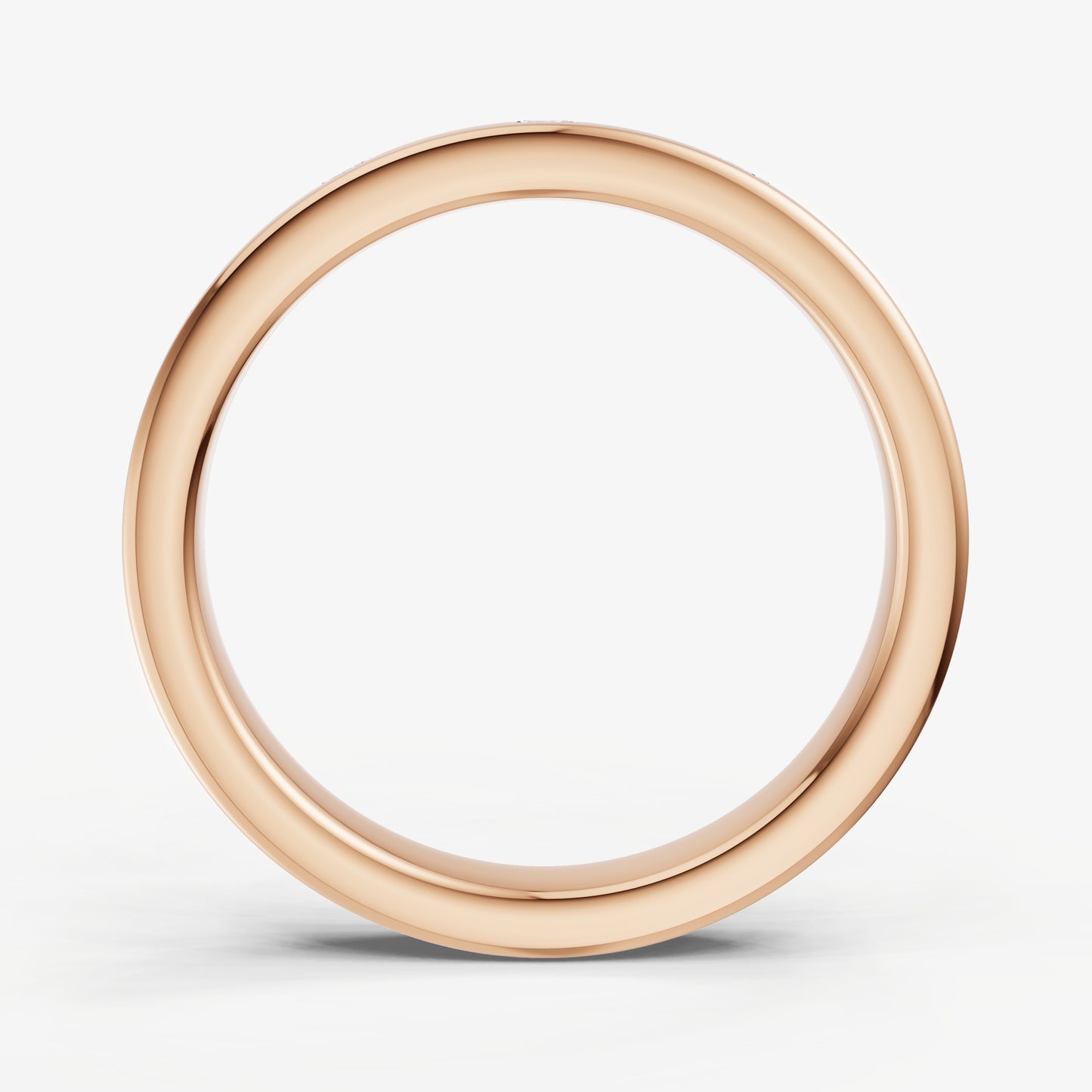 Hammer Set Oval Diamond Band
