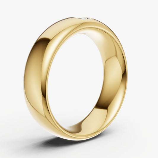 Classic Rounded Band with Hammer Set