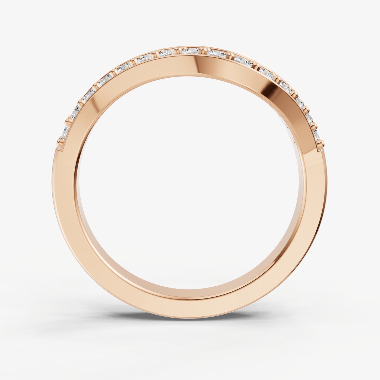 Diamond Edge Curved Band
