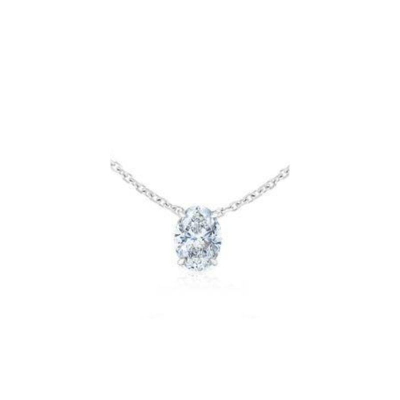 Floating diamond pendant deals setting