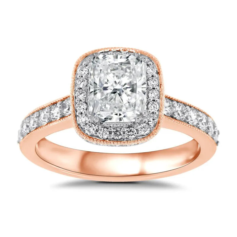 Halo gemstone sale engagement rings