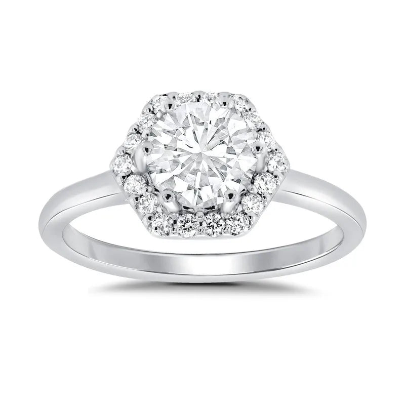 Halo engagement store rings cheap