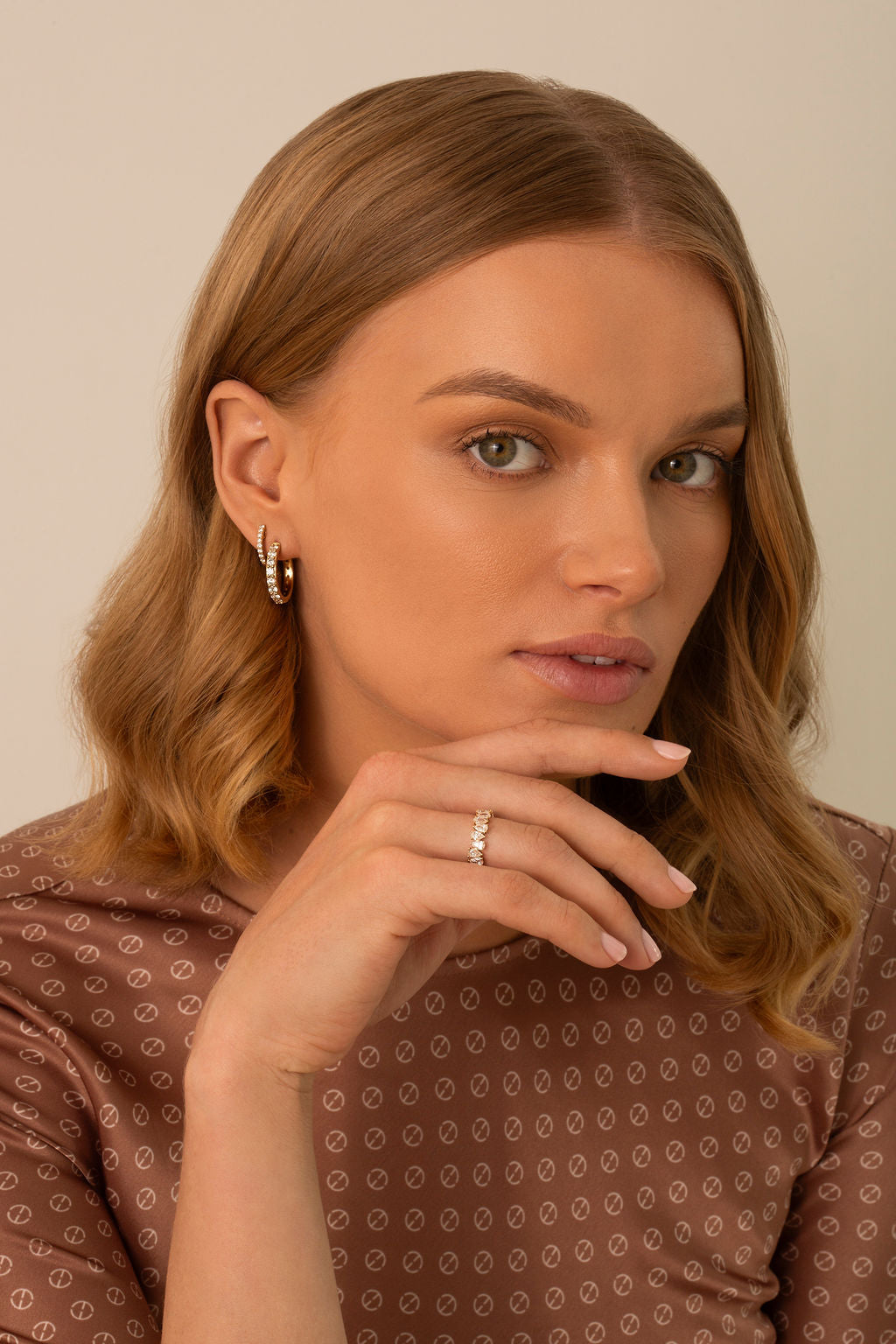 Diamond Stud Earrings