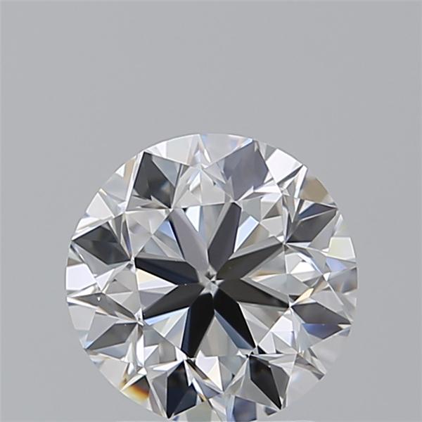 2.01 Carat, Round Shaped, Very Good Cut, D Color, VS1 Clarity, GIA Certified, Natural Diamond