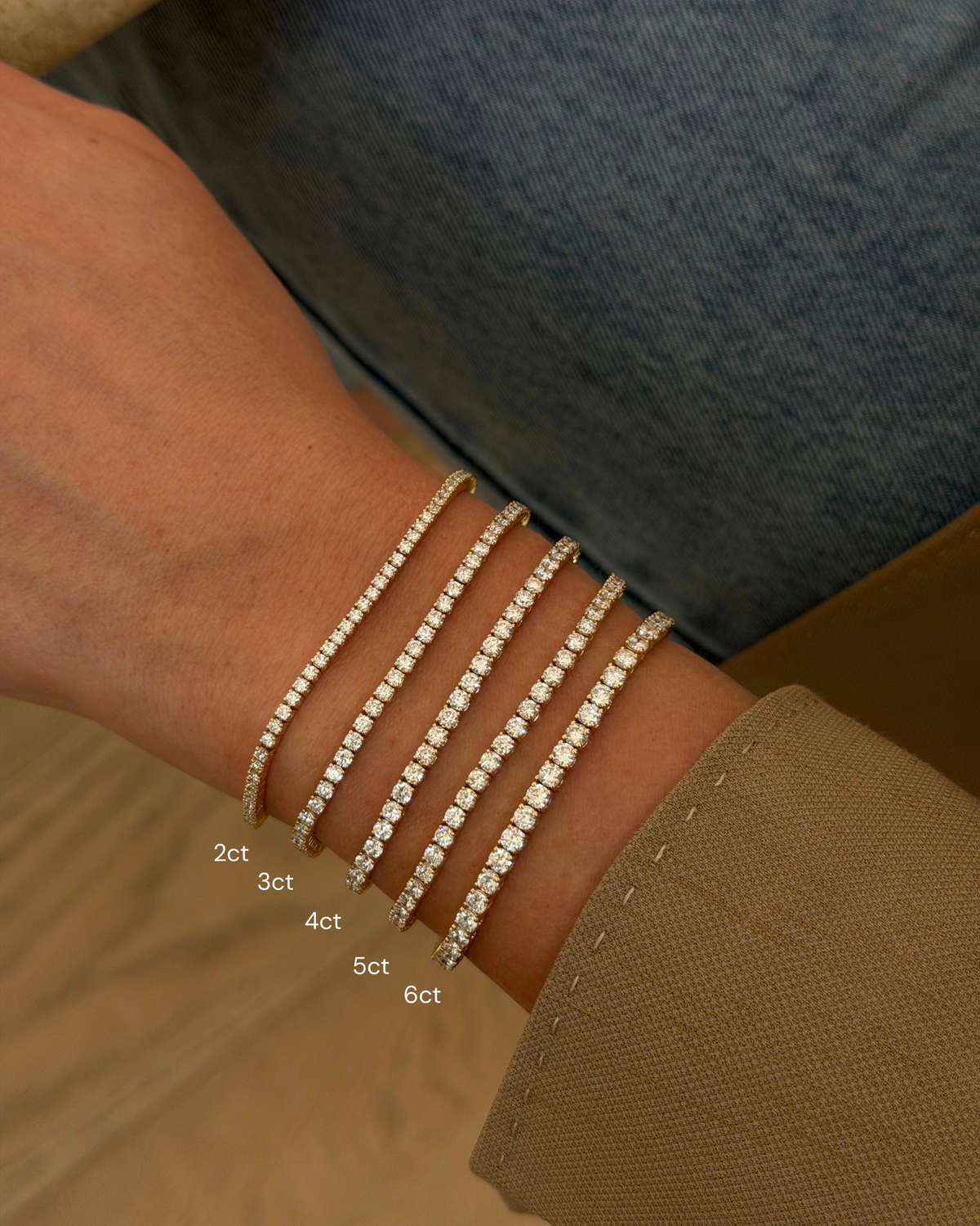 3.00ct TDW Classic Tennis Bracelet