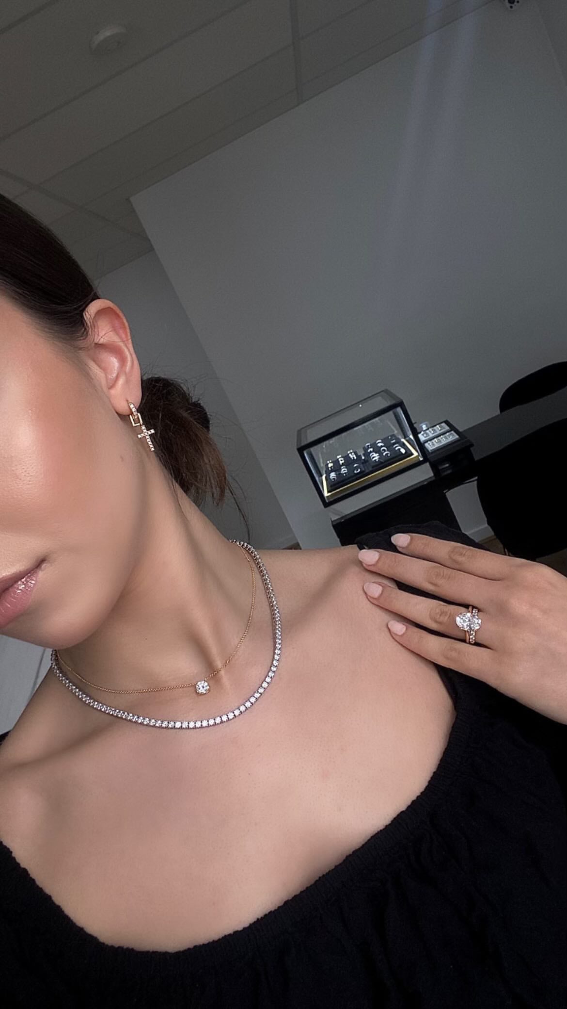 5.00 ct. tw. Classic Diamond Tennis Necklace