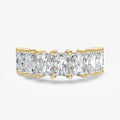 Statement Crown Set Radiant 45pt Diamond Band
