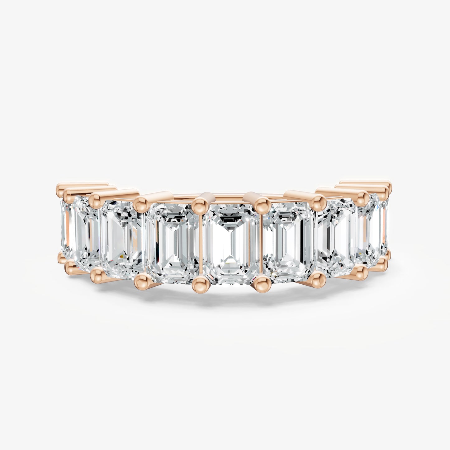 Statement Crown Set Emerald 45pt Diamond Band