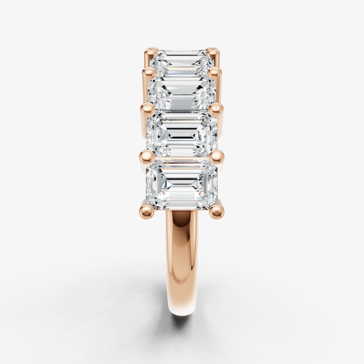 Statement Crown Set Emerald 45pt Diamond Band