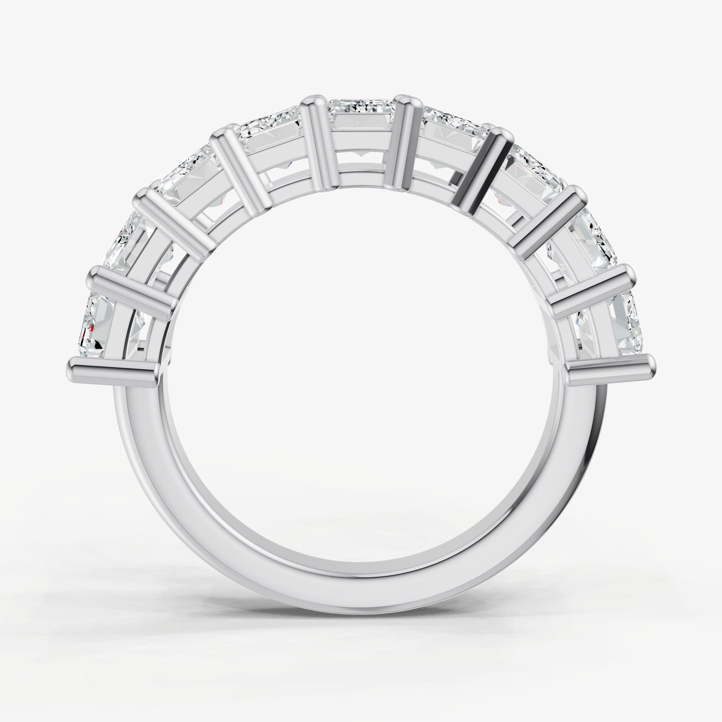 Statement Crown Set Emerald 45pt Diamond Band