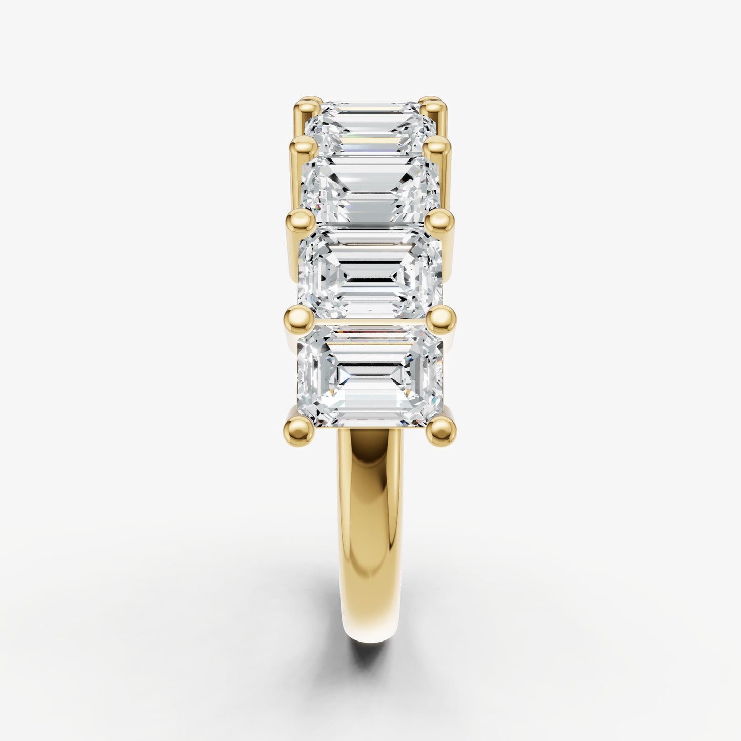 Statement Crown Set Emerald 45pt Diamond Band