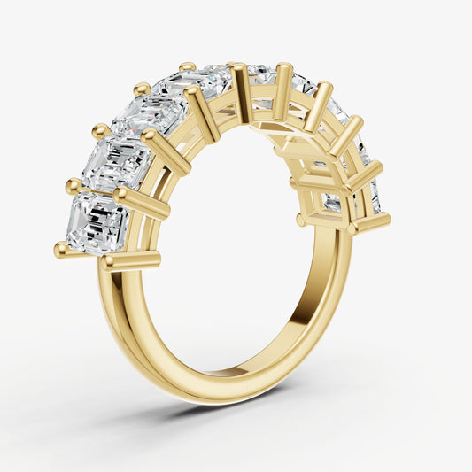 Statement Crown Set Emerald 45pt Diamond Band