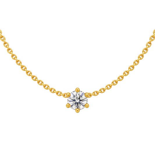0.50ct Floating Diamond Necklace