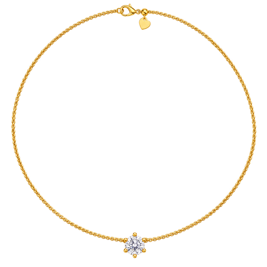 0.50ct Floating Diamond Necklace