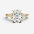 Old Miner Cluster Diamond Engagement Ring