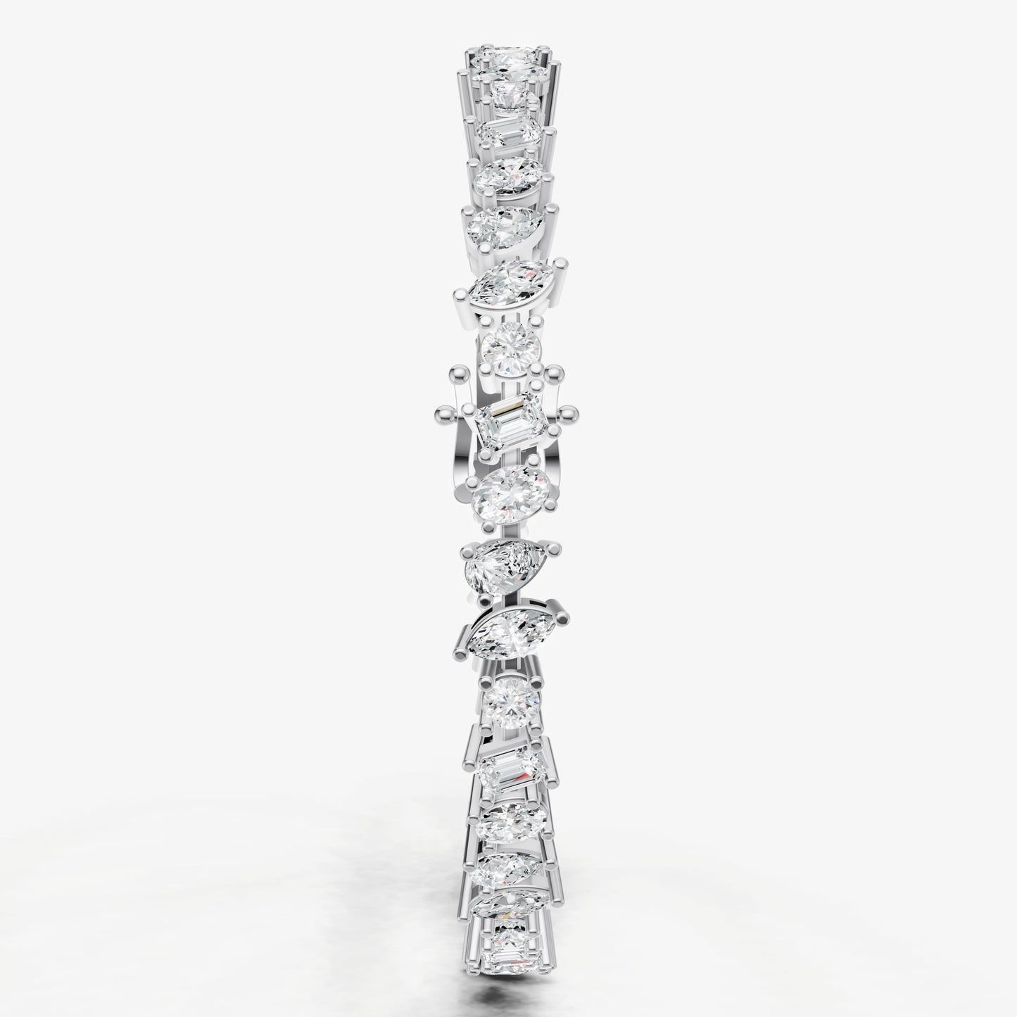 5.00ct Fancy Diamond Tennis Bracelet