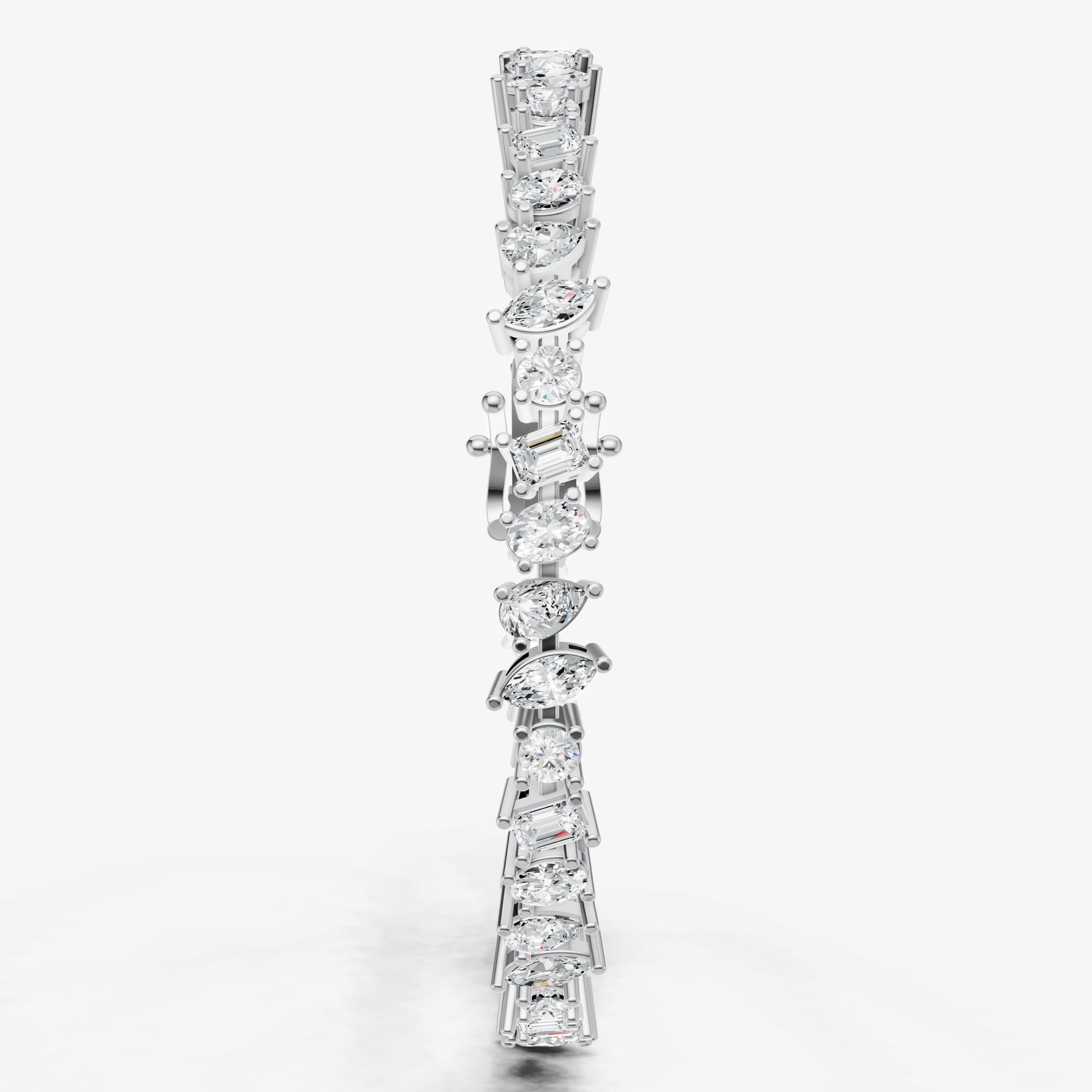 5.00ct Fancy Diamond Tennis Bracelet