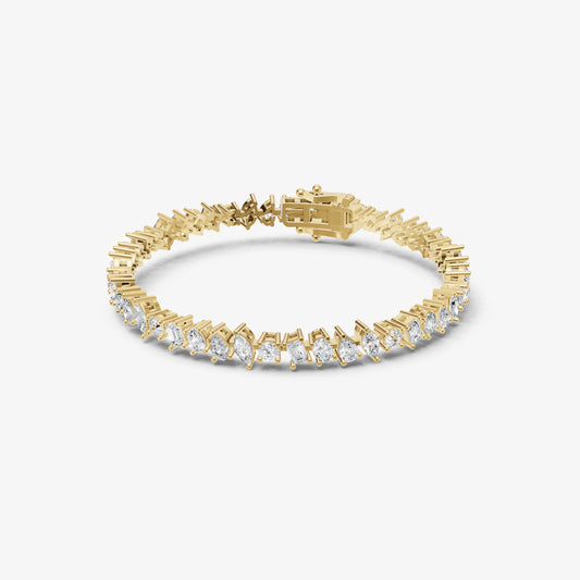 5.00ct Fancy Diamond Tennis Bracelet