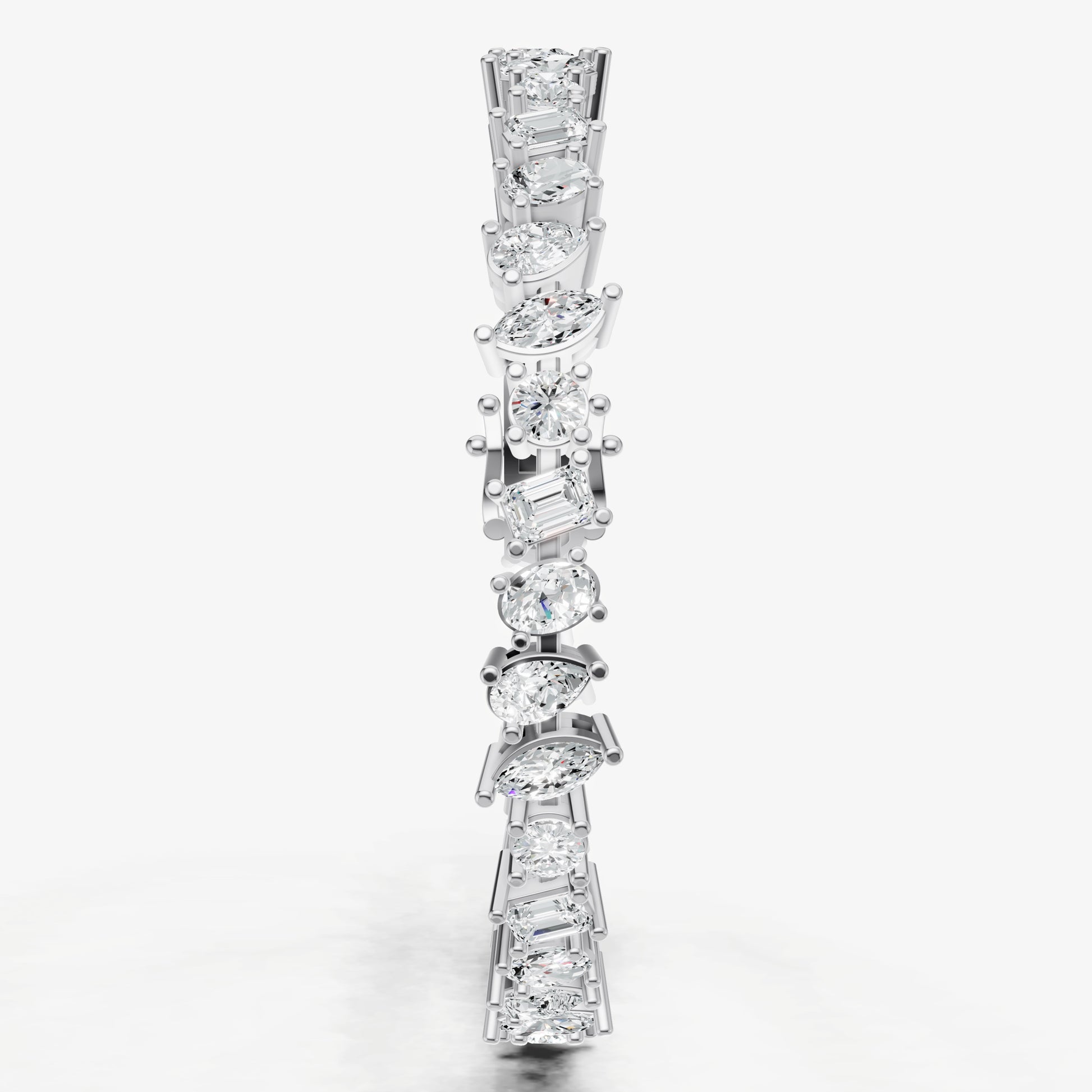 7.00ct Fancy Diamond Tennis Bracelet