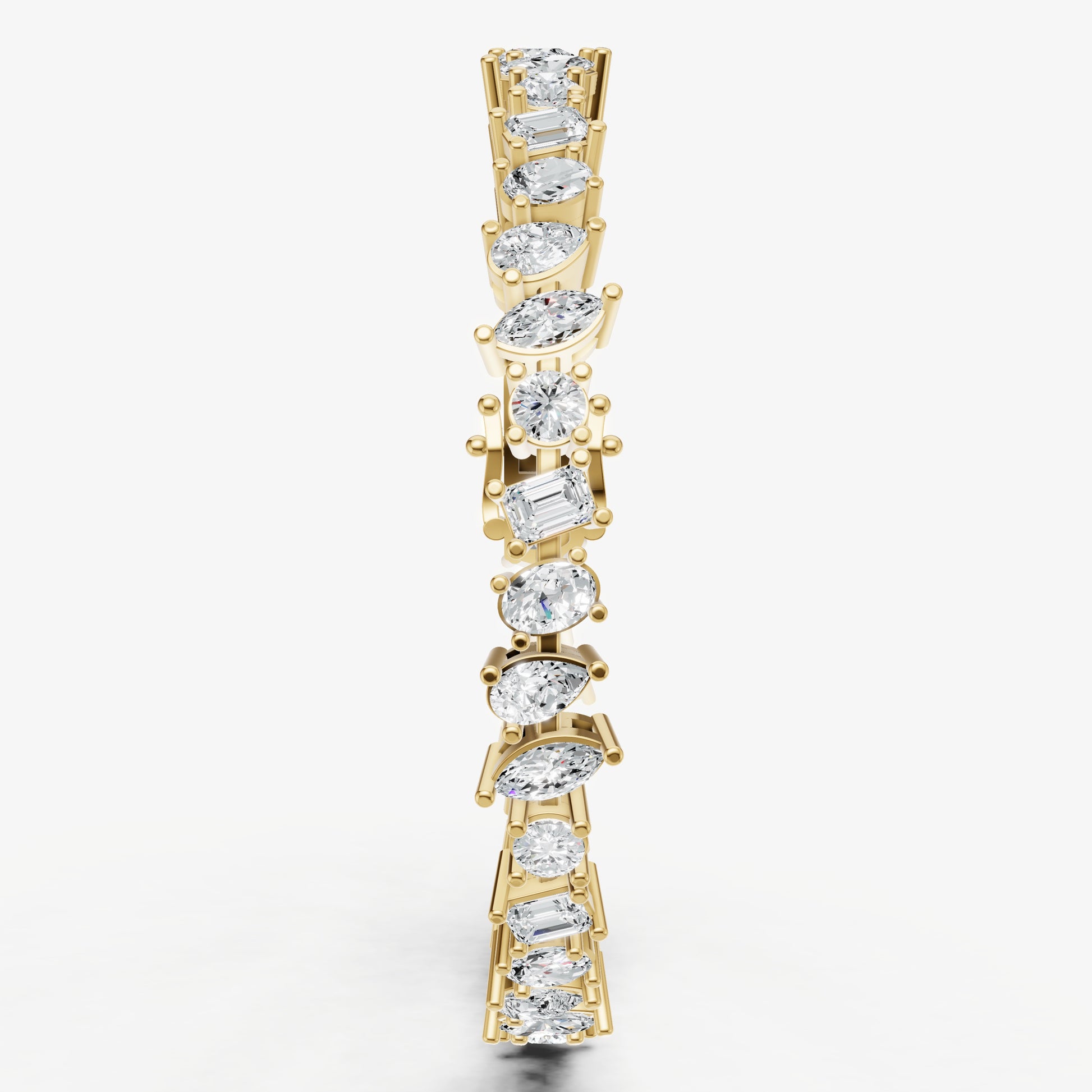7.00ct Fancy Diamond Tennis Bracelet