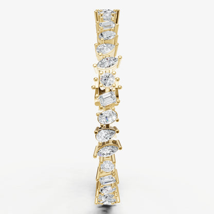 7.00ct Fancy Diamond Tennis Bracelet