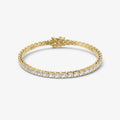 4.00ct Total Diamond Weight East-West Oval Tennis Bracelet