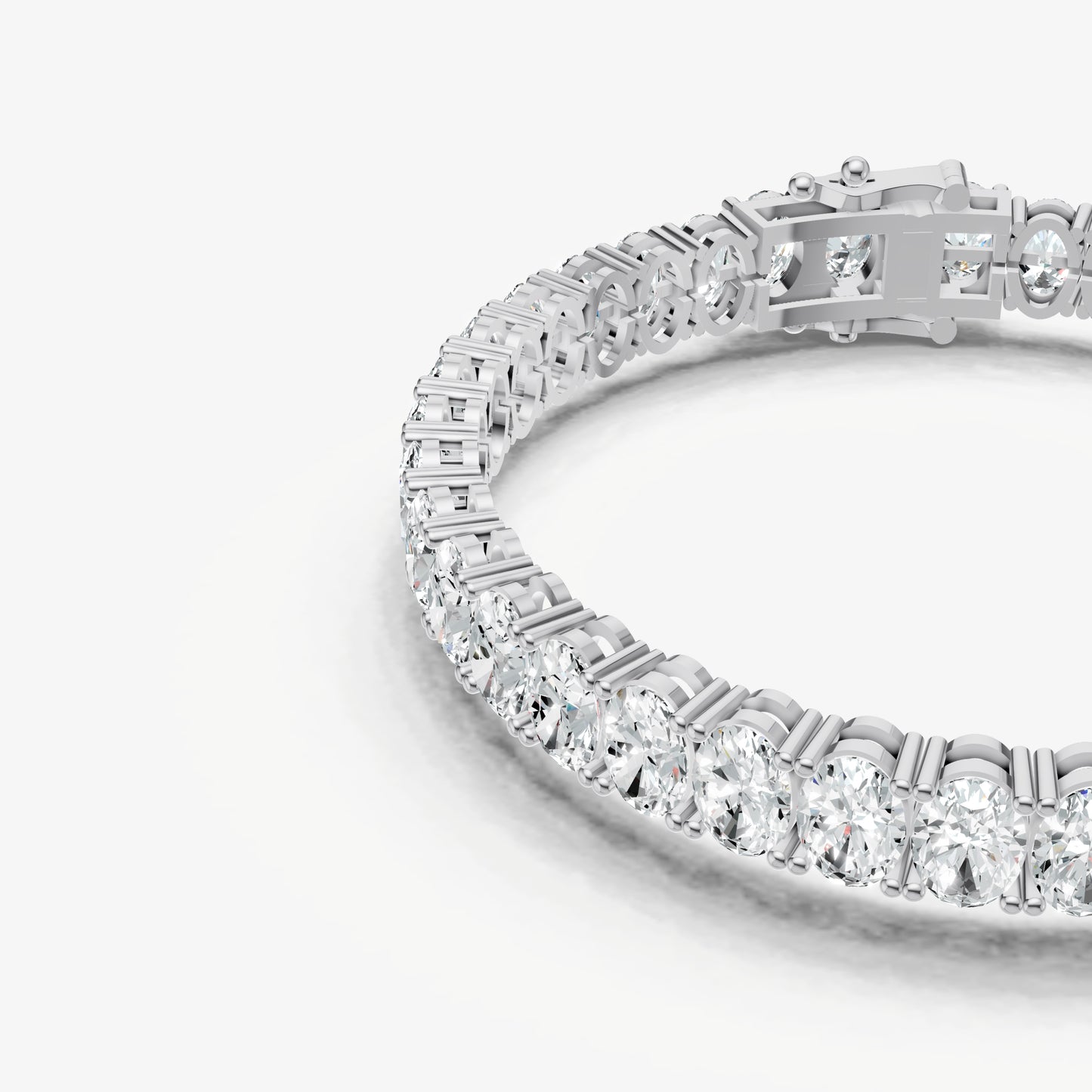 North-South Statement Tennis Bracelet - 0.50ct Total Diamond Weight (17cm)