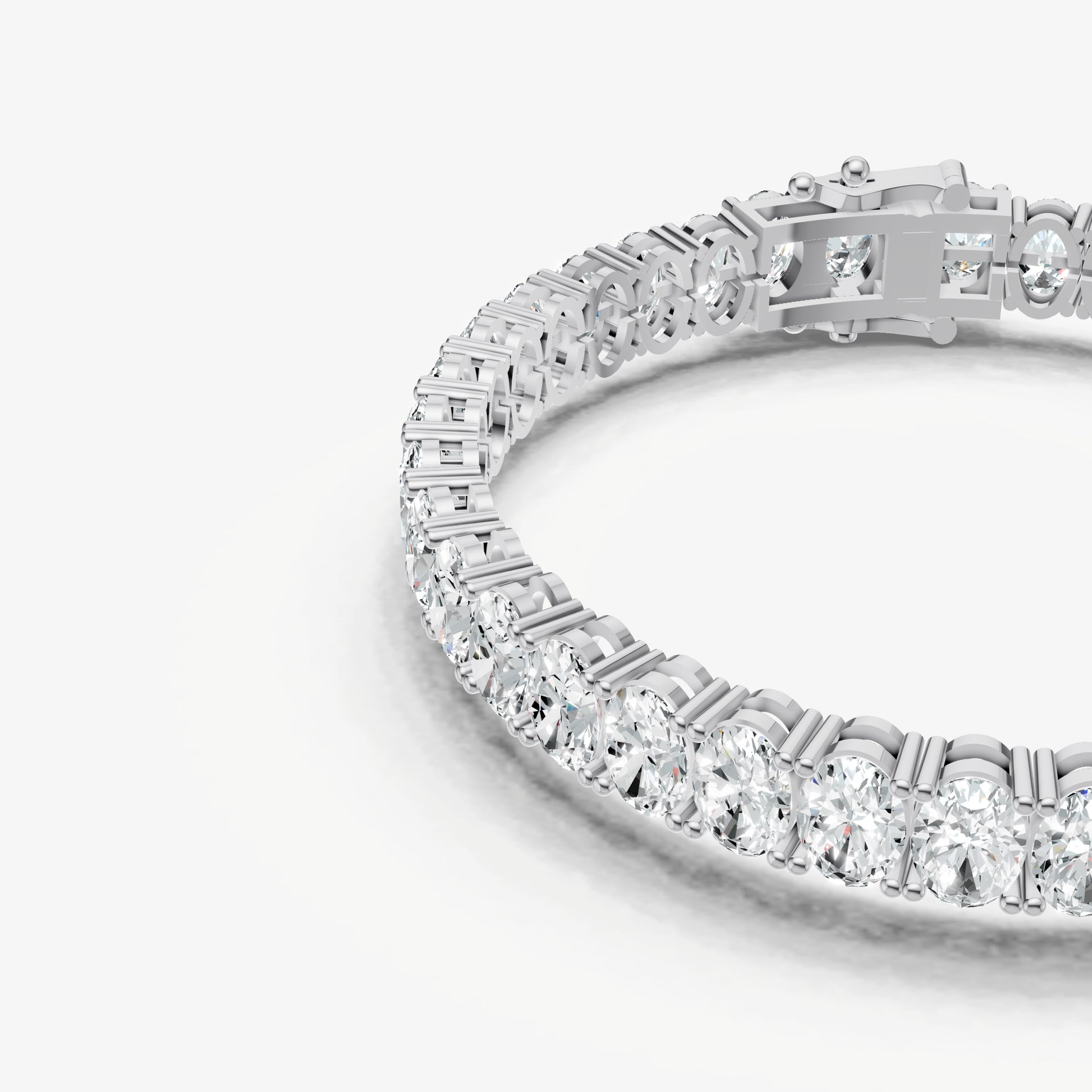 North-South Statement Tennis Bracelet - 0.50ct Total Diamond Weight (17cm)