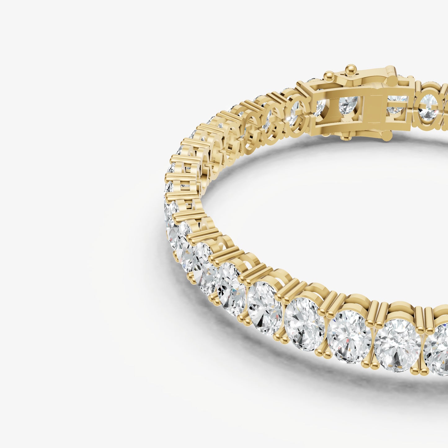 North-South Statement Tennis Bracelet - 0.50ct Total Diamond Weight (17cm)