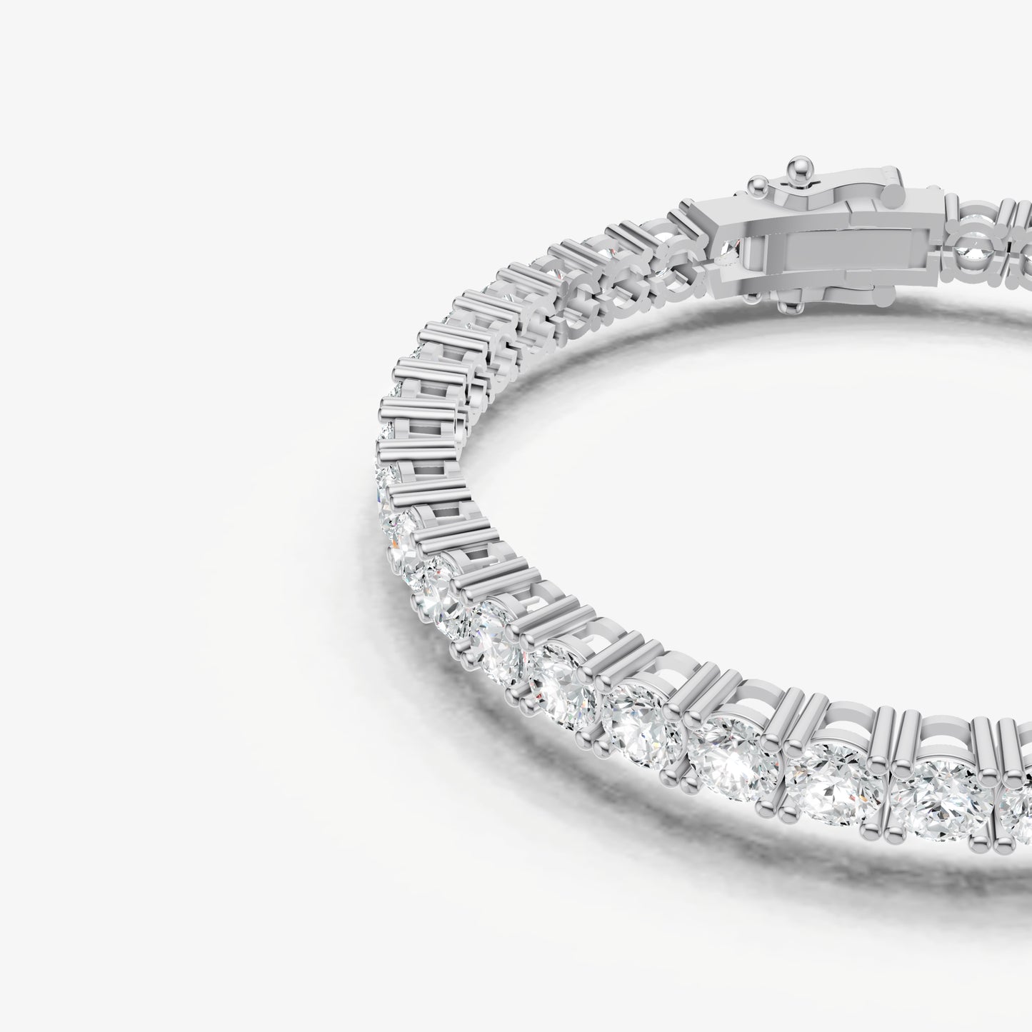 10.00ct Total Diamond Weight Tennis Bracelet