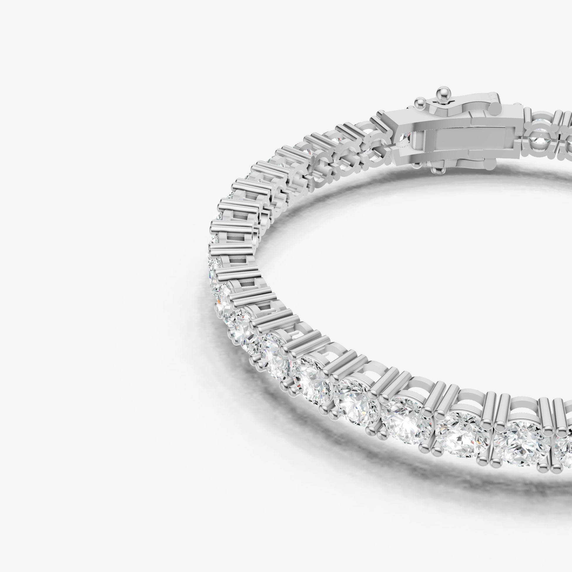 10.00ct Total Diamond Weight Tennis Bracelet