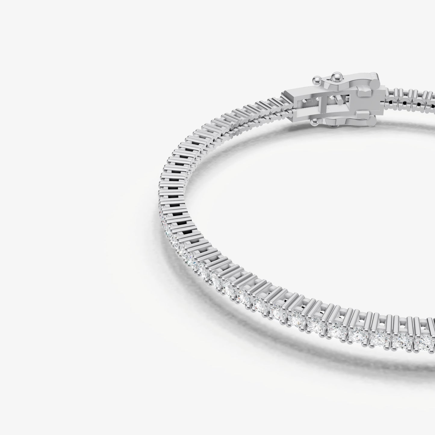 2.00ct Total Diamond Weight Tennis Bracelet