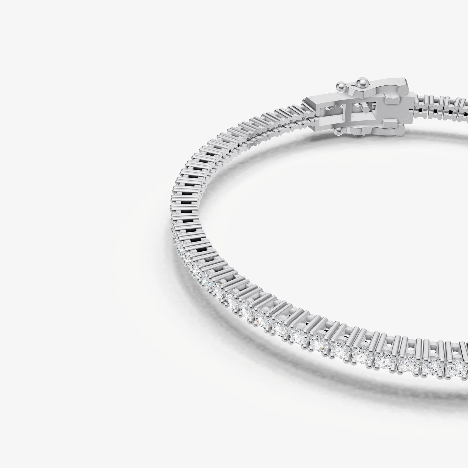2.00ct Total Diamond Weight Tennis Bracelet
