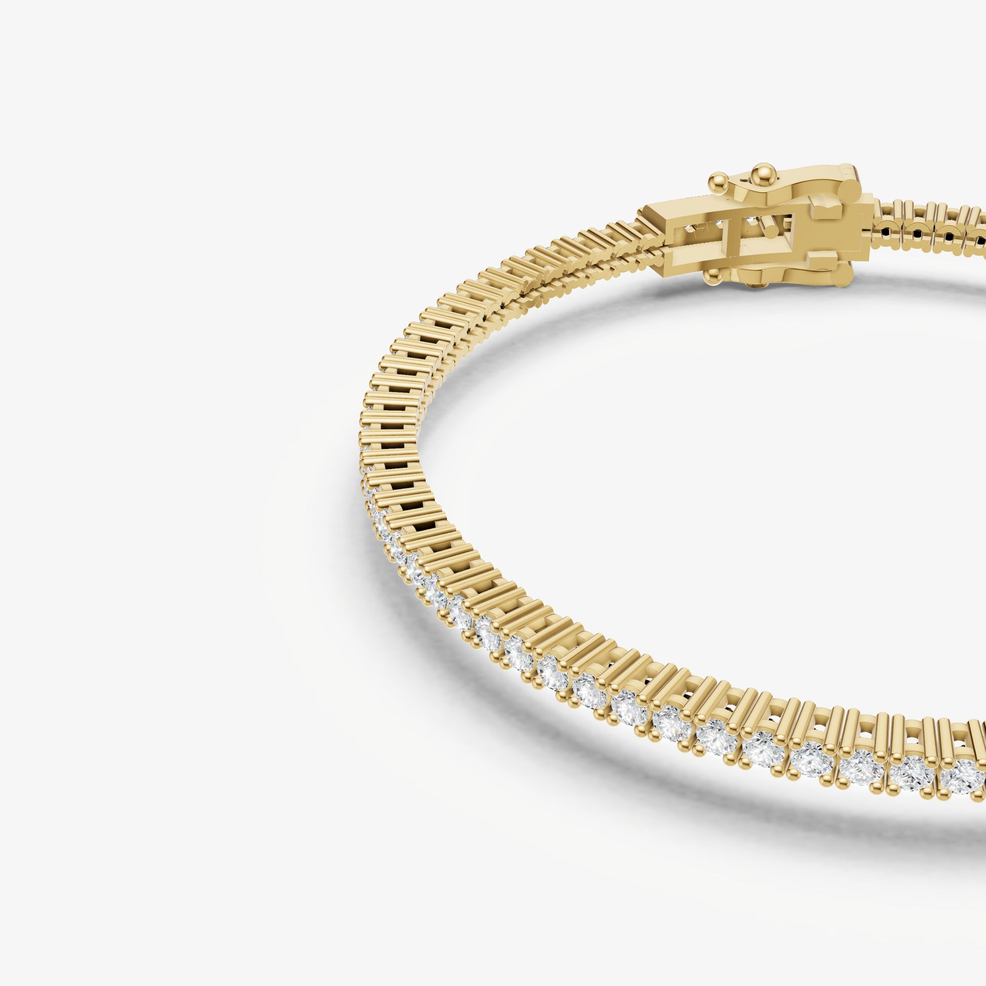 2.00ct Total Diamond Weight Tennis Bracelet