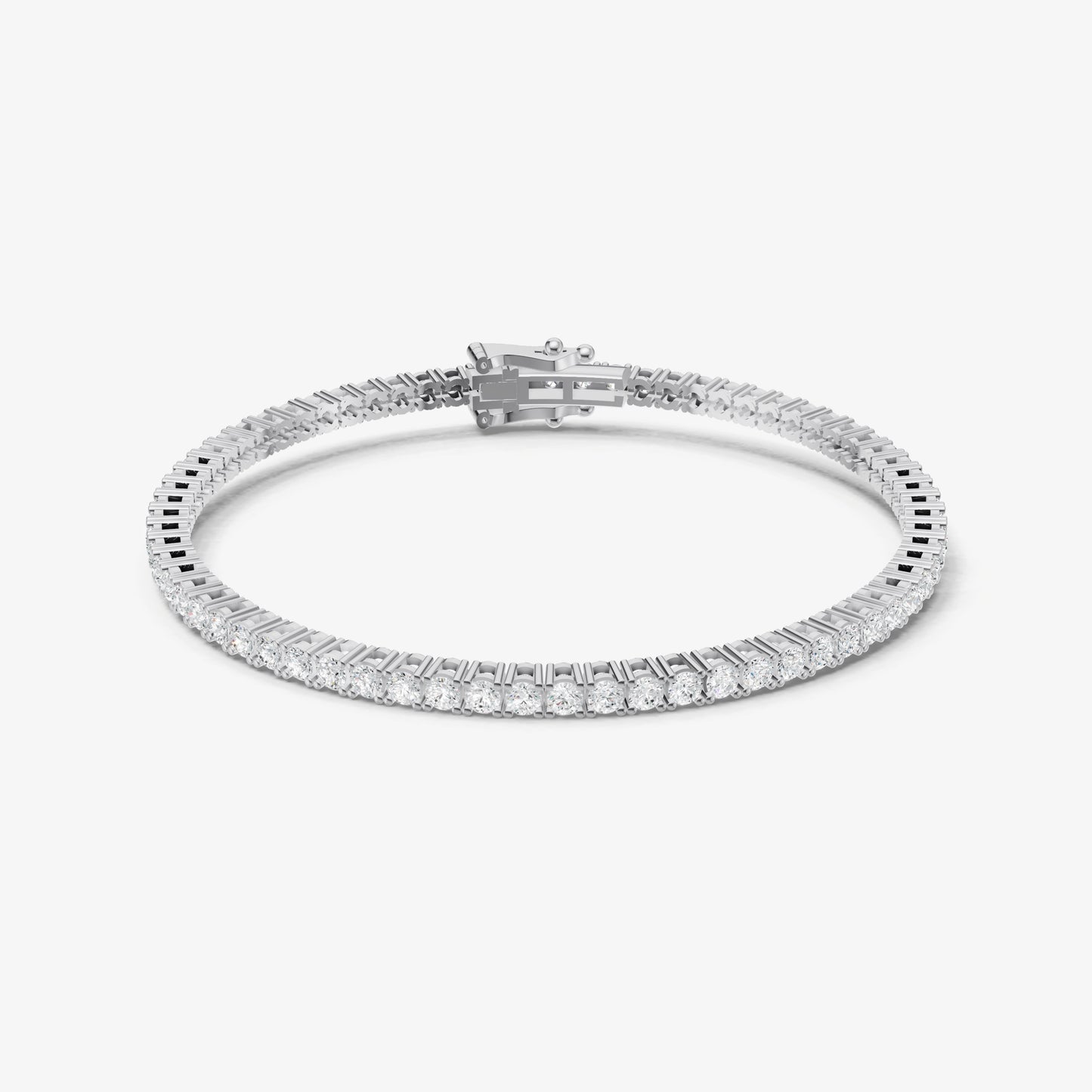 3.00ct Total Diamond Weight Tennis Bracelet