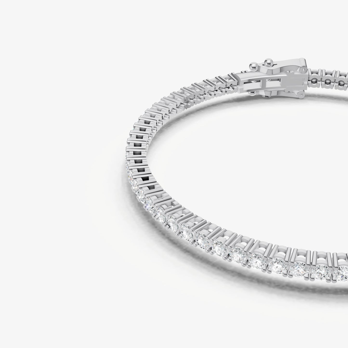 3.00ct Total Diamond Weight Tennis Bracelet