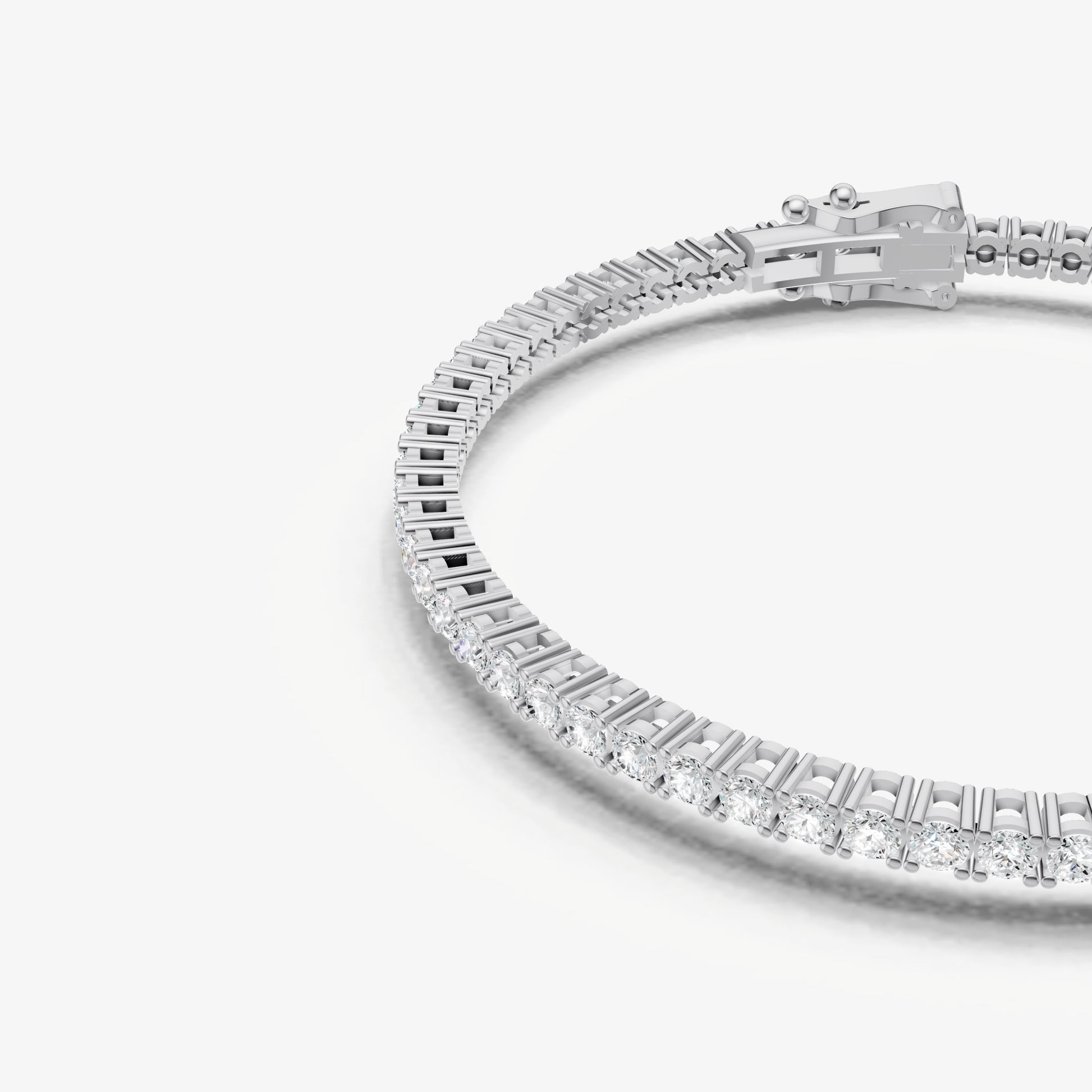3.00ct Total Diamond Weight Tennis Bracelet
