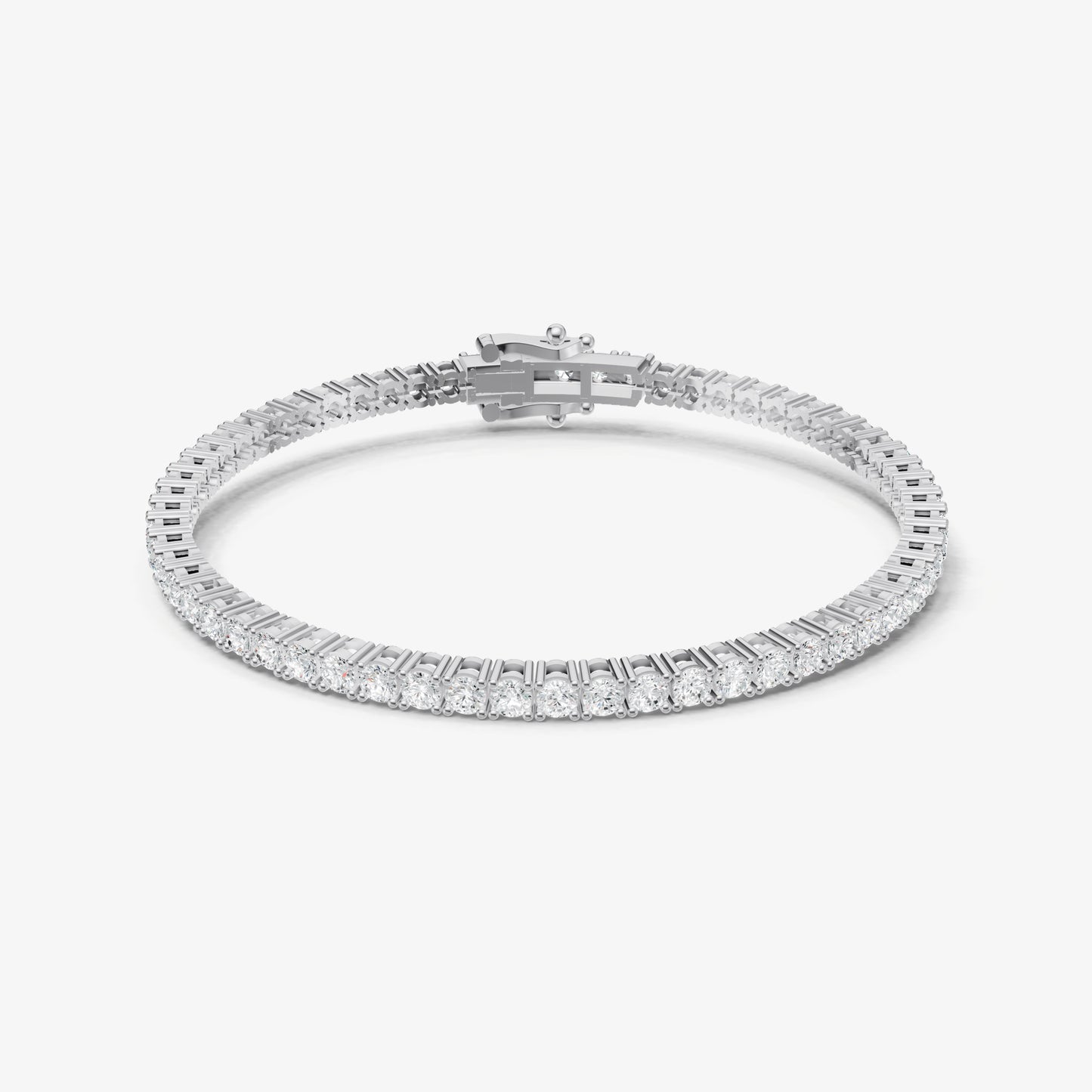 4.00ct Total Diamond Weight Tennis Bracelet